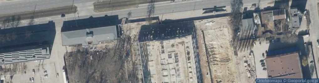 Zdjęcie satelitarne Hala Sprzedaż Odzieży Używanej