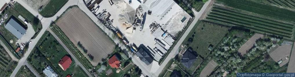 Zdjęcie satelitarne Halina i Mirosław Kręgliccy Piekarnia