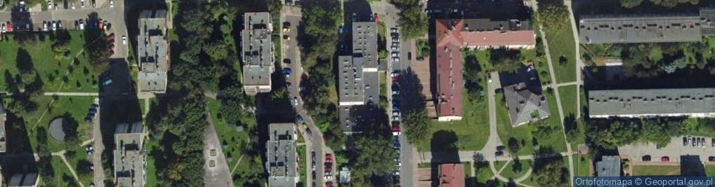 Zdjęcie satelitarne Halina Nowicka Pracownia Ortodontyczno-Protetyczna