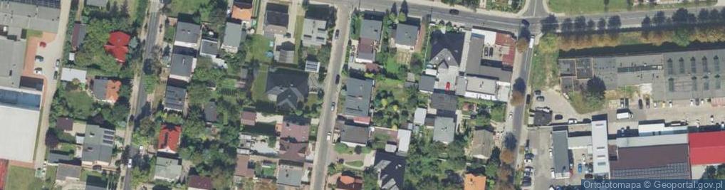 Zdjęcie satelitarne Han Okr Hurt Detal Art Przem Usł w Zakr Mont Urz Filtr Wody R Zalewski
