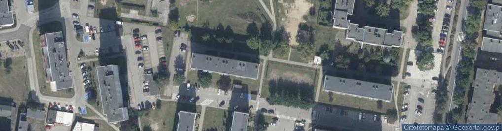 Zdjęcie satelitarne Handel Arkadia Andrzej Marciniak