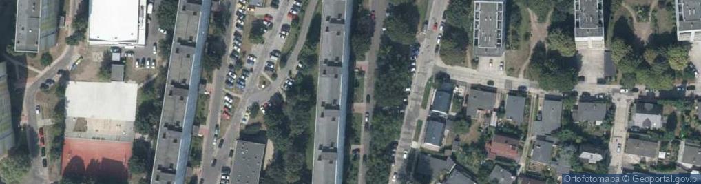 Zdjęcie satelitarne Handel Art.Przem.i Spoż.Biłat Wiktor