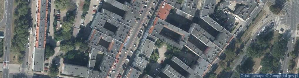 Zdjęcie satelitarne Handel Art.Przem.i Spoż.Kasprzykowska Agnieszka