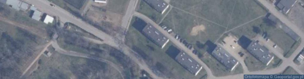 Zdjęcie satelitarne Handel Art Przem Rybicka Zofia Siejbik Halina