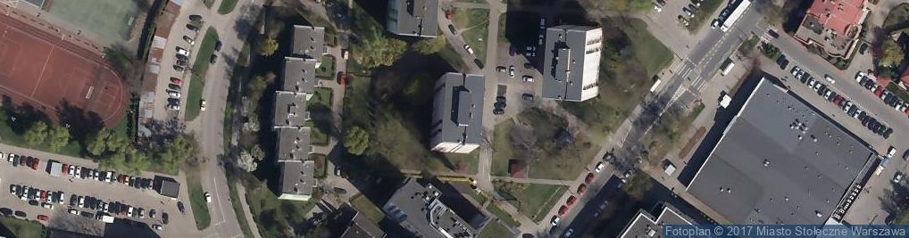 Zdjęcie satelitarne Handel Art Przem Spoż Hurt Det Transport Cięż