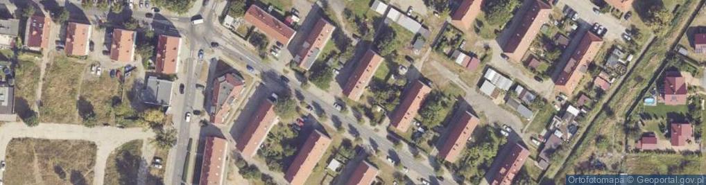 Zdjęcie satelitarne Handel Art Przemysłowymi Małgorzata Kołowiecka