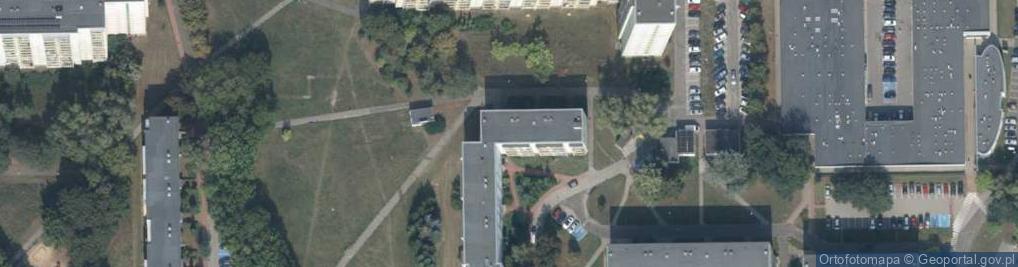 Zdjęcie satelitarne Handel Art Przemysłowymi Odzież Bielizna