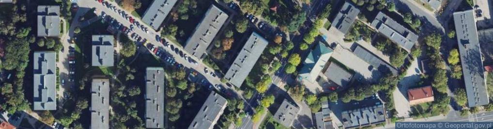 Zdjęcie satelitarne Handel Art Przemysłowymi