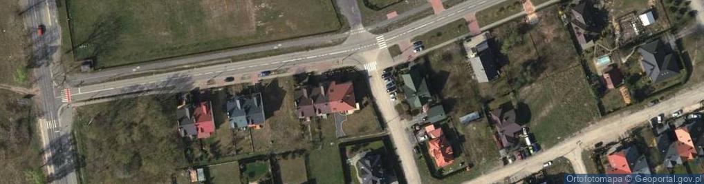 Zdjęcie satelitarne Handel Art Przemysłowymi