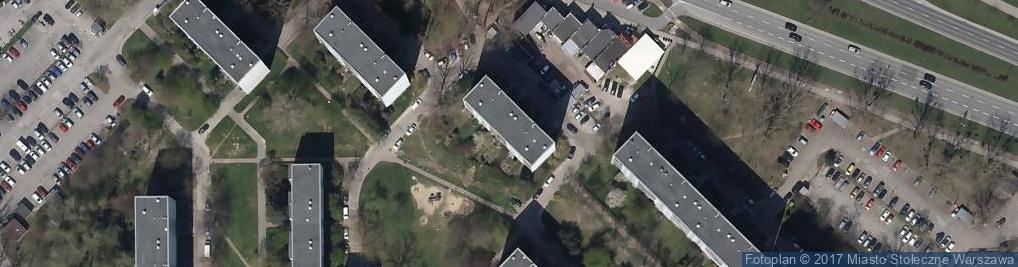 Zdjęcie satelitarne Handel Art Przemysłowymi