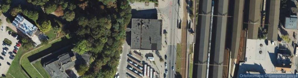 Zdjęcie satelitarne Handel Art Przemysłowymi