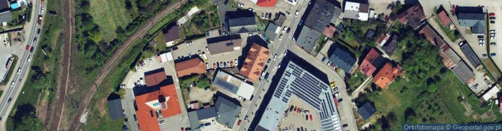 Zdjęcie satelitarne Handel Art Przemysłowymi