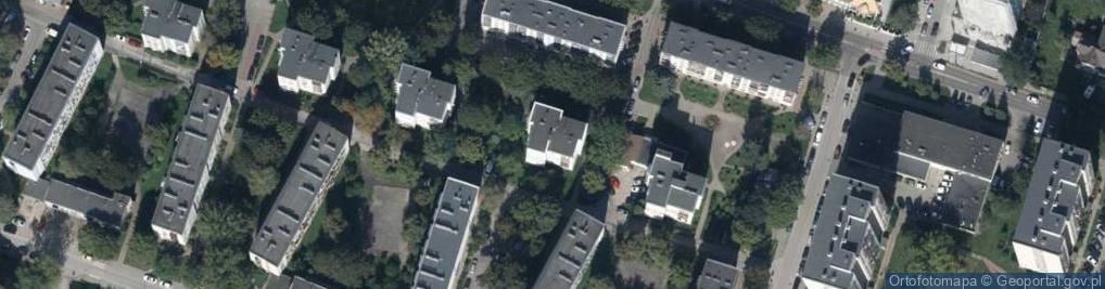 Zdjęcie satelitarne Handel Art Przemysłowymi