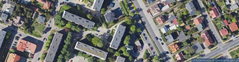 Zdjęcie satelitarne Handel Art Spoż i Przem Poch Kraj i Zagr