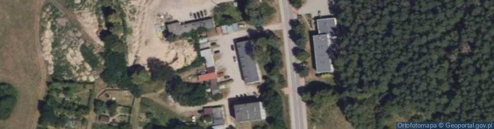 Zdjęcie satelitarne Handel Art Spożywczo Rolnymi Danuta Teresa i Marian Jaskowscy Porosły