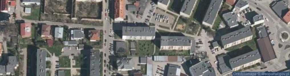 Zdjęcie satelitarne Handel Art Spożywczymi i Przemysłowymi Export Import Bartoszewska J