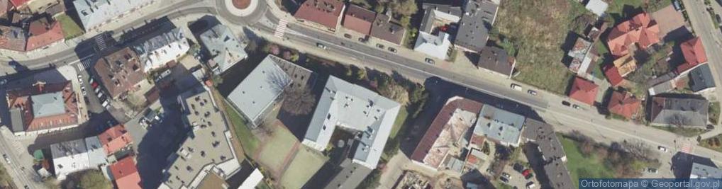 Zdjęcie satelitarne Handel Art Spożywczymi i Przemysłowymi Pawilon Wielobr