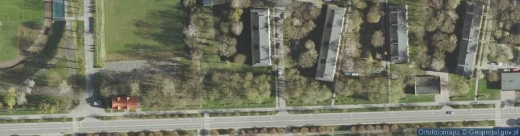 Zdjęcie satelitarne Handel Art Spożywczymi i Przemysłowymi Żarnicka Wanda