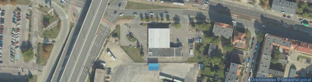 Zdjęcie satelitarne Handel Art Spożywczymi Przemysłowymi Połukard Połukard Falkowska