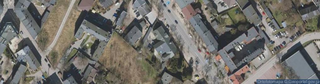 Zdjęcie satelitarne Handel Artyk Przemysłowymi Import Export Gajek Barbara Tosiek Grażyna