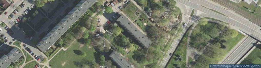 Zdjęcie satelitarne Handel Artyk Przemysłowymi Kraj Zagr