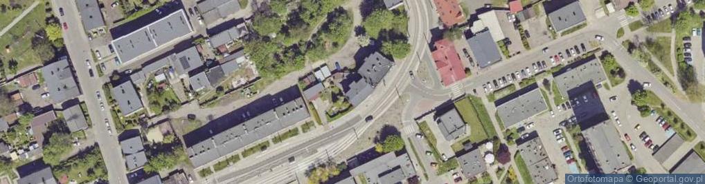 Zdjęcie satelitarne Handel Artykułami Ogólnospożywczymi