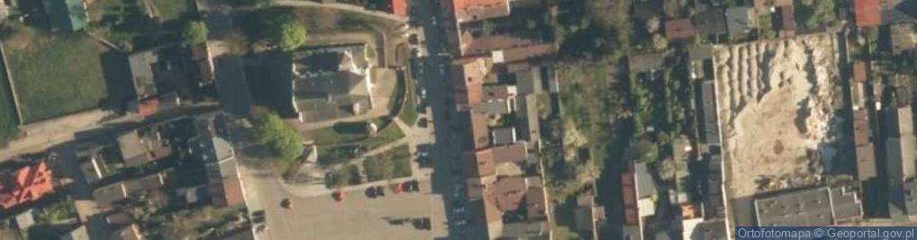 Zdjęcie satelitarne Handel Artykułami Przemysłowo Spożywczymi Pęśko H Zamojska K