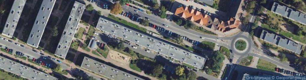 Zdjęcie satelitarne Handel Artykułami Przemysłowymi Barbara Basińska Ewa Basińska Kozłowska