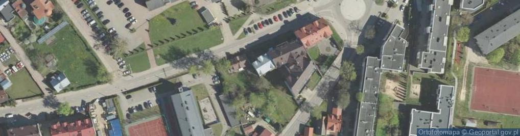 Zdjęcie satelitarne Handel Artykułami Przemysłowymi Łapińska Wanda Janina