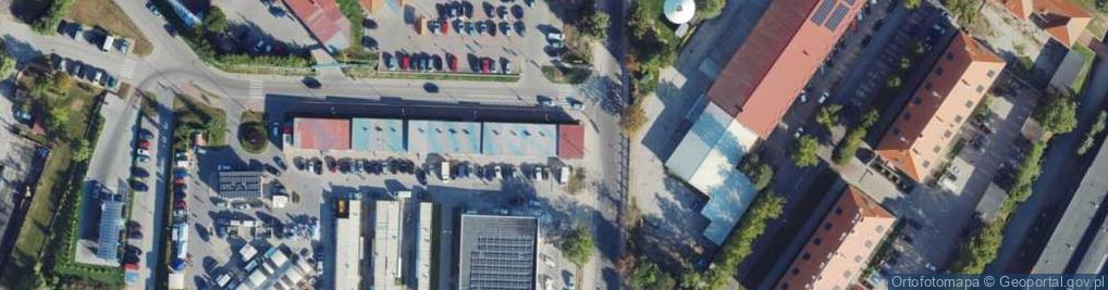 Zdjęcie satelitarne Handel Artykułami Przemysłowymi Meble