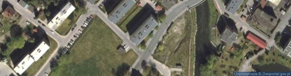Zdjęcie satelitarne Handel Artykułami Przemysłowymi Milej Halina Milej Zbigniew