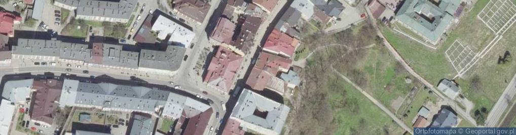 Zdjęcie satelitarne Handel Artykułami Przemysłowymi Olszanicki Marian Frączek Witold
