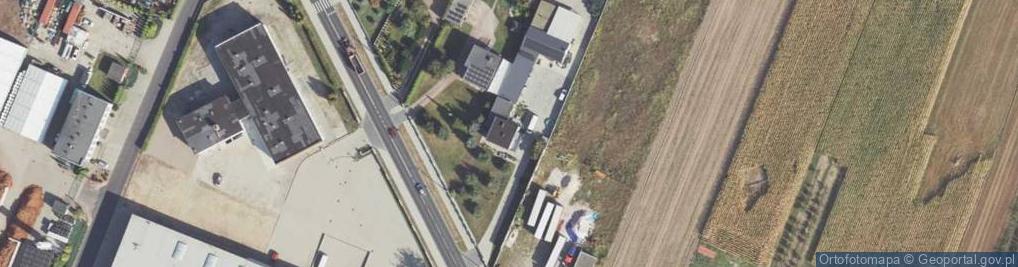 Zdjęcie satelitarne Handel Artykułami Przemysłowymi Spożywczymi i Roślinnymi