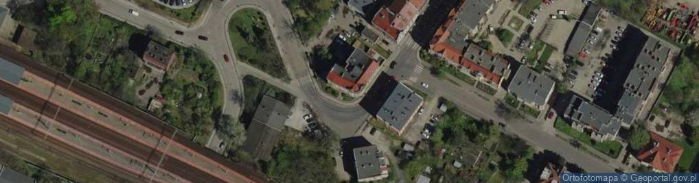 Zdjęcie satelitarne Handel Artykułami Przemysłowymi