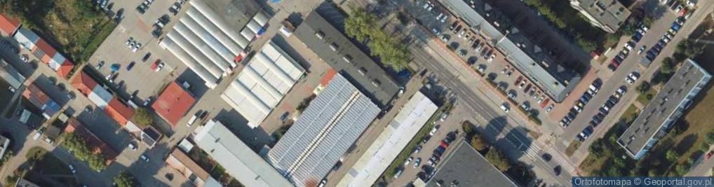 Zdjęcie satelitarne Handel Artykułami Przemysłowymi