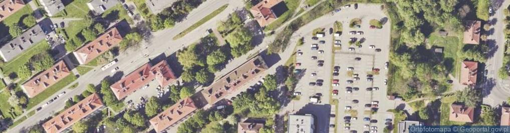 Zdjęcie satelitarne Handel Artykułami Rolno Spożywczymi Paramonow Róża i Henryk
