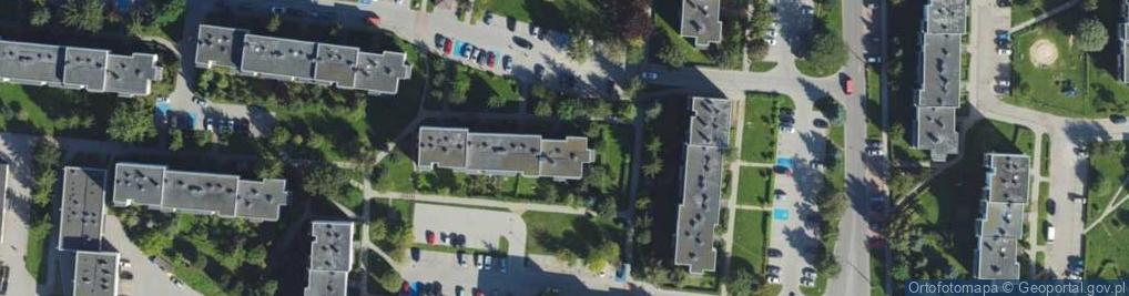 Zdjęcie satelitarne Handel Artykułami Spożywczo Przemysłowymi Transport