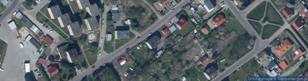 Zdjęcie satelitarne Handel Artykułami Spożywczo Przemysłowymi