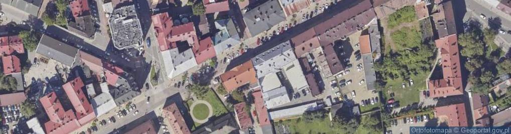 Zdjęcie satelitarne Handel Artykułami Spożywczo Przemysłowymi