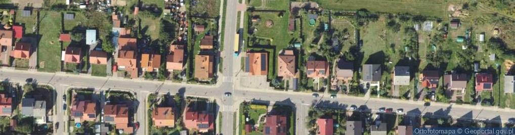 Zdjęcie satelitarne Handel Artykułami Spożywczo Przemysłowymi