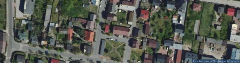Zdjęcie satelitarne Handel Artykułami Spożywczymi i Przemysłowymi Janusz Gaik