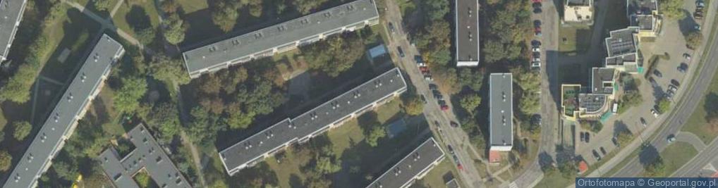 Zdjęcie satelitarne Handel Artykułami Spożywczymi