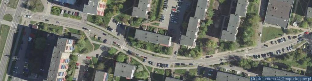 Zdjęcie satelitarne Handel Białystok