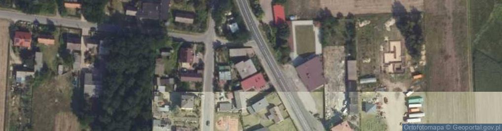 Zdjęcie satelitarne Handel Branży Spożywczo Przemysłowej Wiśniewska S