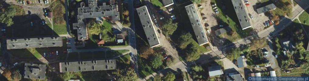 Zdjęcie satelitarne Handel Budowa Siatki