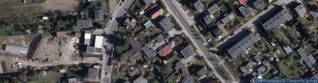 Zdjęcie satelitarne Handel Częściami Samochodowymi, Blacharstwo Pojazdowe - Ludmiła Budzińska