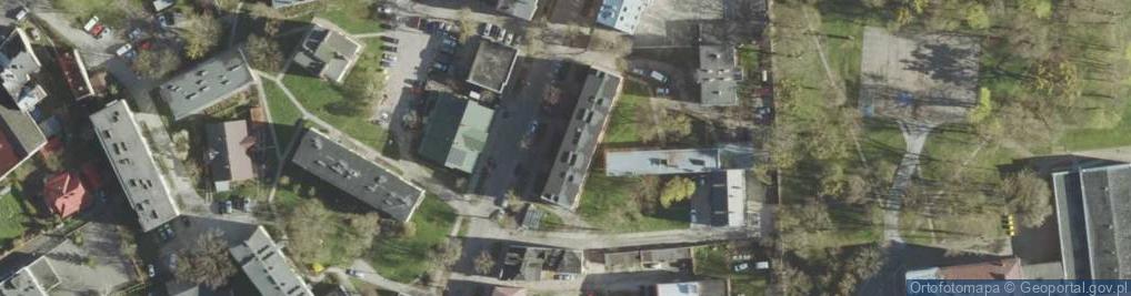 Zdjęcie satelitarne Handel Detal.Art.Przemysł.Spożywczymi Krajowymi i Zagranicznymi Halina Osieleniec
