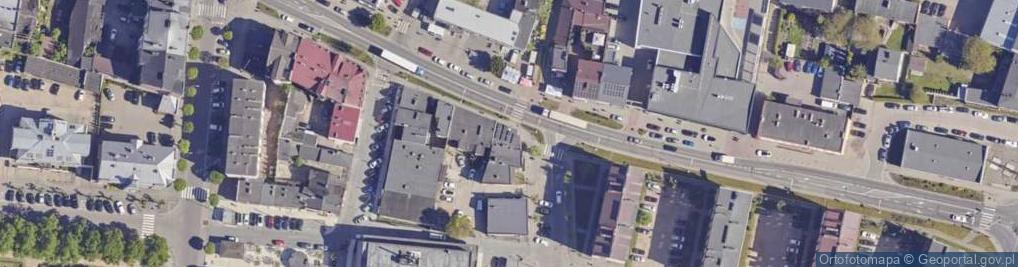 Zdjęcie satelitarne Handel Detal Art Przemysł Wypożyczalnia Kaset Video Błaszkiewicz A