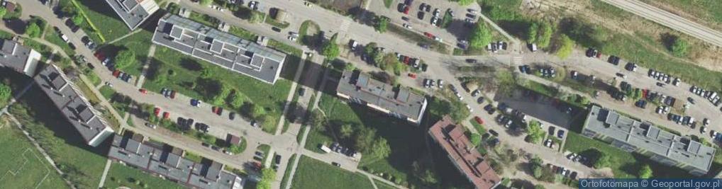 Zdjęcie satelitarne Handel Detaliczny Art Ogólnospożywczymi