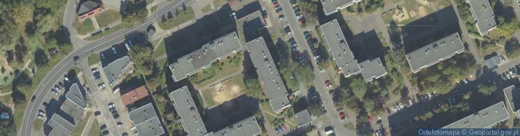Zdjęcie satelitarne Handel Detaliczny Art.Przemysłowych